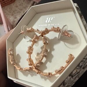 BP Rose Gold Statement Earrings